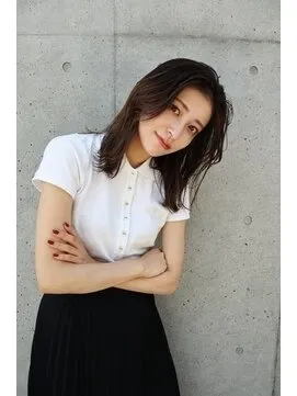 【髪質改善】透け感ストレートスタイル